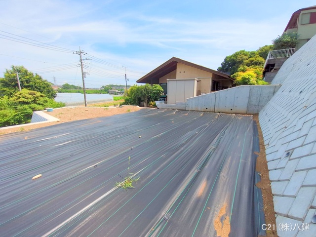 千葉県松戸市東平賀の新築戸建て更地・土地写真 2025年6月29日撮影