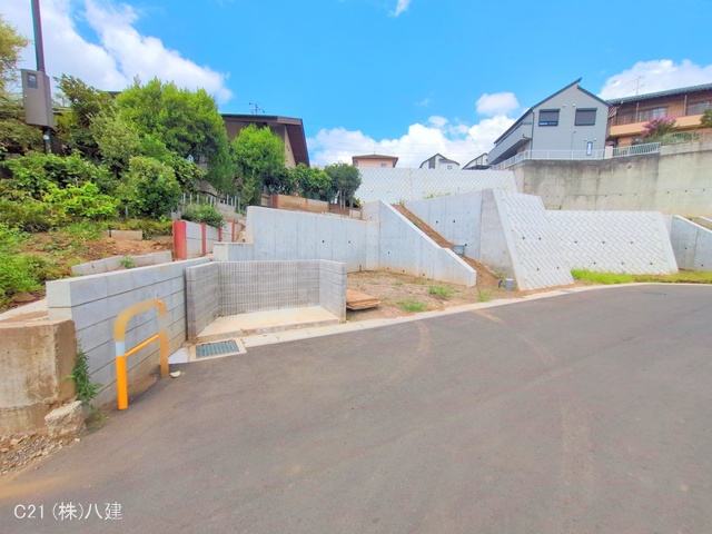 千葉県松戸市東平賀の新築戸建て更地・土地写真 2025年7月30日撮影