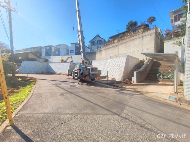 千葉県松戸市東平賀の新築戸建て更地・土地写真 2025年11月19日撮影