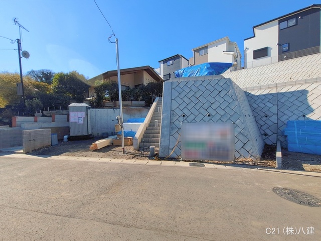 千葉県松戸市東平賀の新築戸建て基礎写真 2026年1月7日撮影