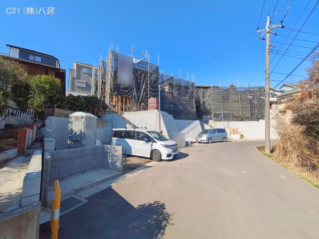 千葉県松戸市東平賀の新築戸建て上棟写真 2026年1月28日撮影