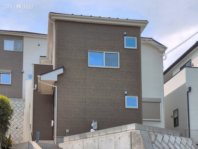 千葉県松戸市東平賀の新築戸建て外構写真 2026年4月16日撮影