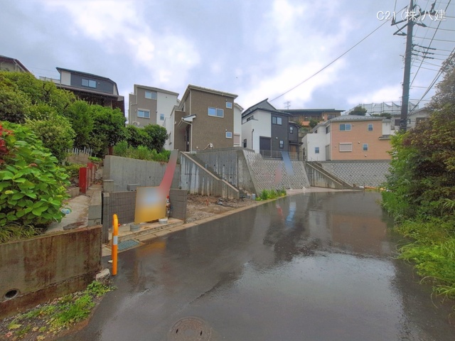 千葉県松戸市東平賀の新築戸建て外構写真 2026年5月20日撮影