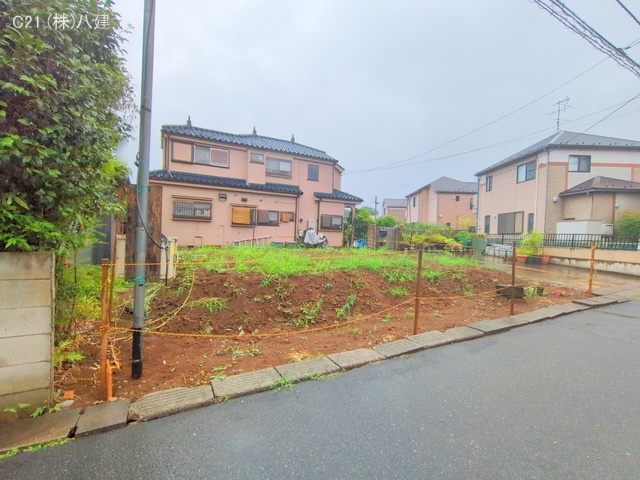 千葉県流山市松ケ丘５丁目の新築戸建て更地・土地写真 2025年7月13日撮影