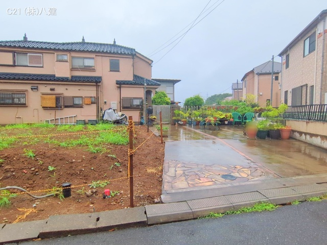 千葉県流山市松ケ丘５丁目の新築戸建て更地・土地写真 2025年7月13日撮影