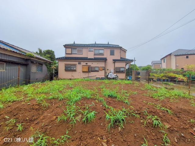 千葉県流山市松ケ丘５丁目の新築戸建て更地・土地写真 2025年7月13日撮影