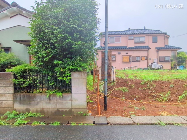 千葉県流山市松ケ丘５丁目の新築戸建て更地・土地写真 2025年7月13日撮影