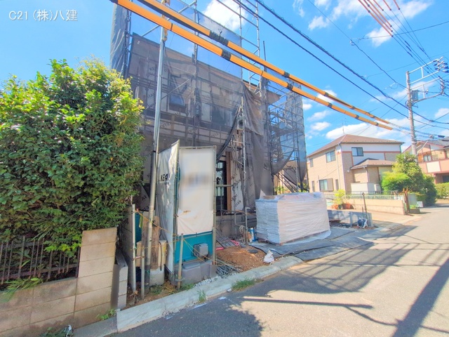 千葉県流山市松ケ丘５丁目の新築戸建てシート写真 2025年9月1日撮影