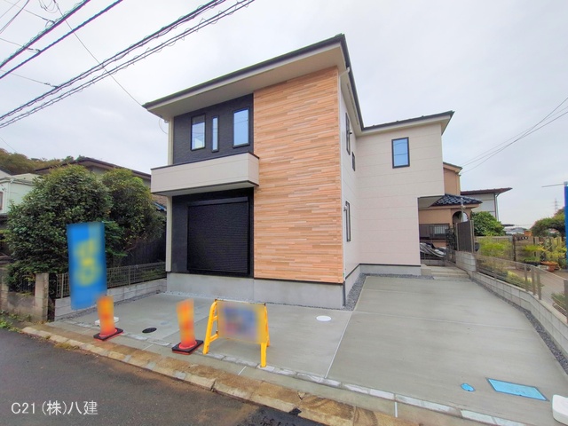 千葉県流山市松ケ丘５丁目の新築戸建て完成写真 2025年10月21日撮影