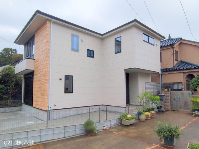 千葉県流山市松ケ丘５丁目の新築戸建て完成写真 2025年10月21日撮影