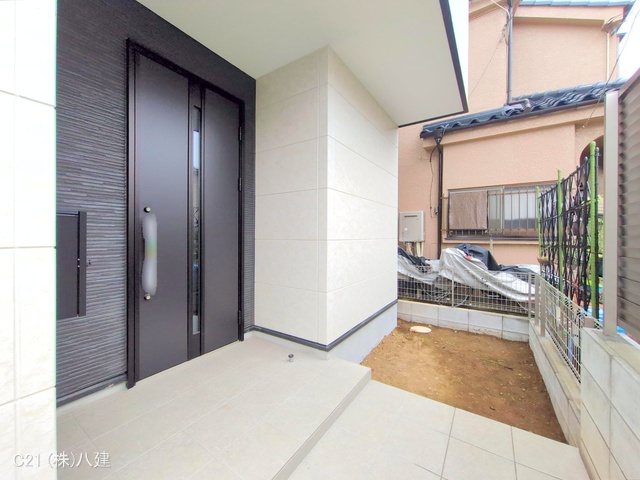 千葉県流山市松ケ丘５丁目の新築戸建て完成写真 2025年10月21日撮影