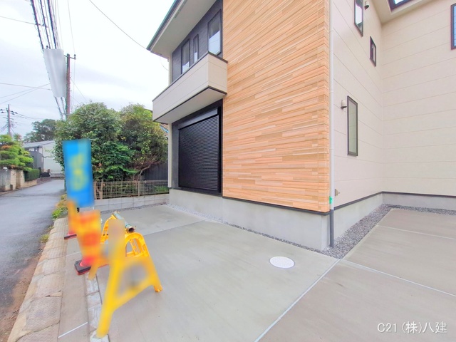 千葉県流山市松ケ丘５丁目の新築戸建て完成写真 2025年10月21日撮影