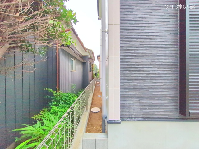 千葉県流山市松ケ丘５丁目の新築戸建て完成写真 2025年10月21日撮影