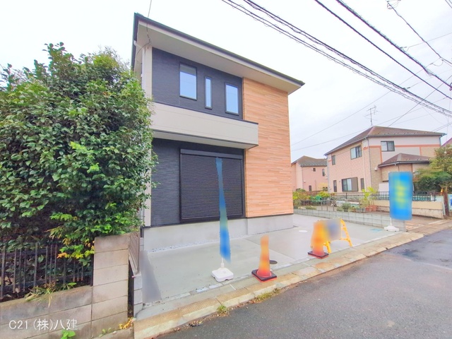 千葉県流山市松ケ丘５丁目の新築戸建て完成写真 2025年10月21日撮影