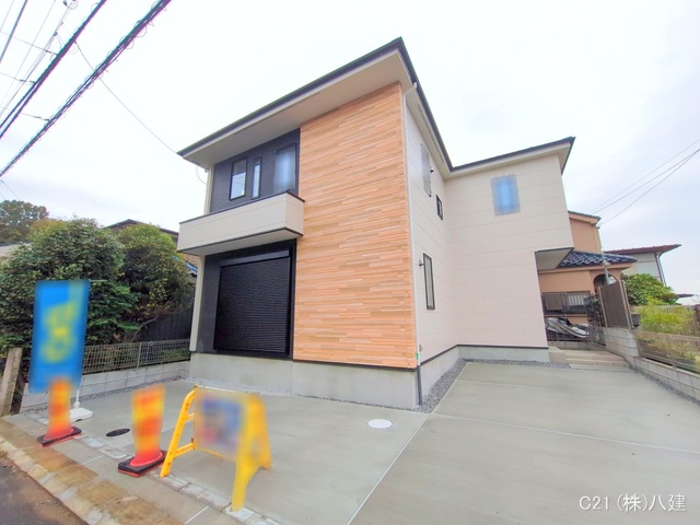 千葉県流山市松ケ丘５丁目の新築戸建て完成写真 2025年10月21日撮影