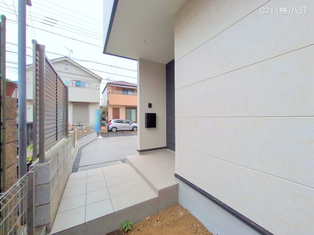 千葉県流山市松ケ丘５丁目の新築戸建て完成写真 2025年10月21日撮影