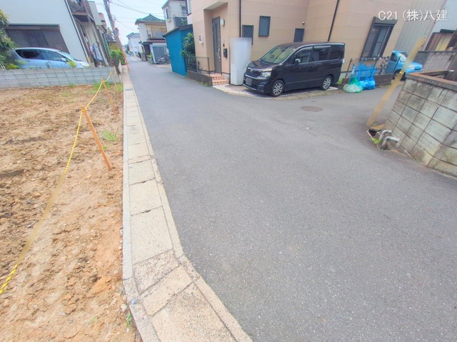 千葉県松戸市西馬橋３丁目の新築戸建て更地・土地写真 2025年8月19日撮影