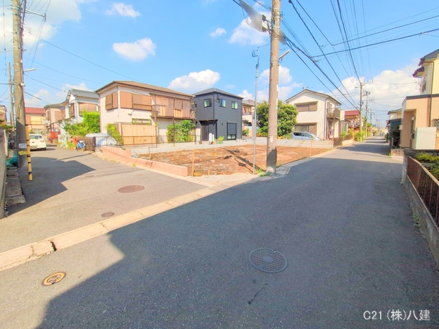 千葉県松戸市西馬橋３丁目の新築戸建て更地・土地写真 2025年9月15日撮影