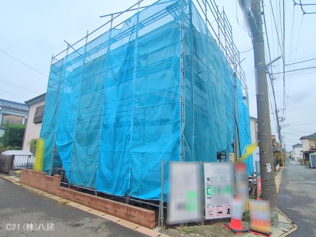 千葉県松戸市西馬橋３丁目の新築戸建てシート写真 2025年10月19日撮影