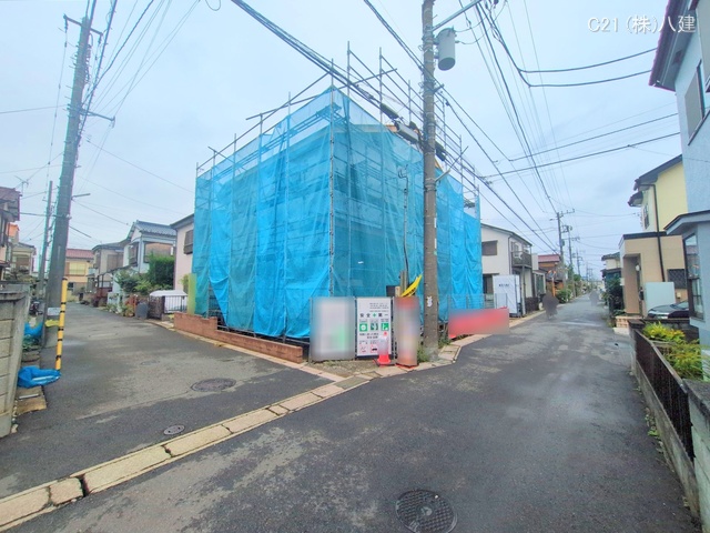 千葉県松戸市西馬橋３丁目の新築戸建てシート写真 2025年10月19日撮影