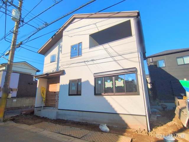 千葉県松戸市西馬橋３丁目の新築戸建て外構写真 2025年11月18日撮影