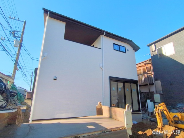 千葉県松戸市西馬橋３丁目の新築戸建て外構写真 2025年11月18日撮影