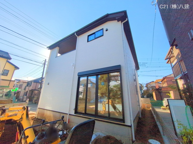 千葉県松戸市西馬橋３丁目の新築戸建て外構写真 2025年11月18日撮影