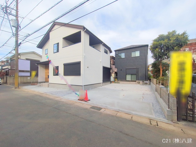 千葉県松戸市西馬橋３丁目の新築戸建て完成写真 2025年12月10日撮影