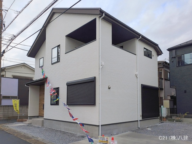 千葉県松戸市西馬橋３丁目の新築戸建て完成写真 2026年1月6日撮影