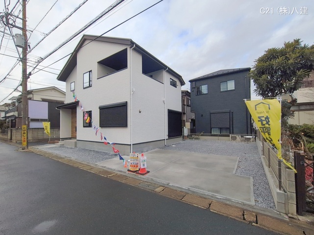 千葉県松戸市西馬橋３丁目の新築戸建て完成写真 2026年1月6日撮影