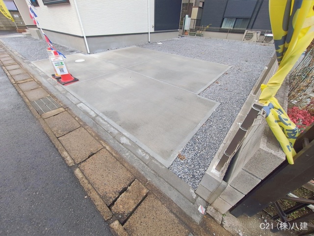 千葉県松戸市西馬橋３丁目の新築戸建て完成写真 2026年1月6日撮影