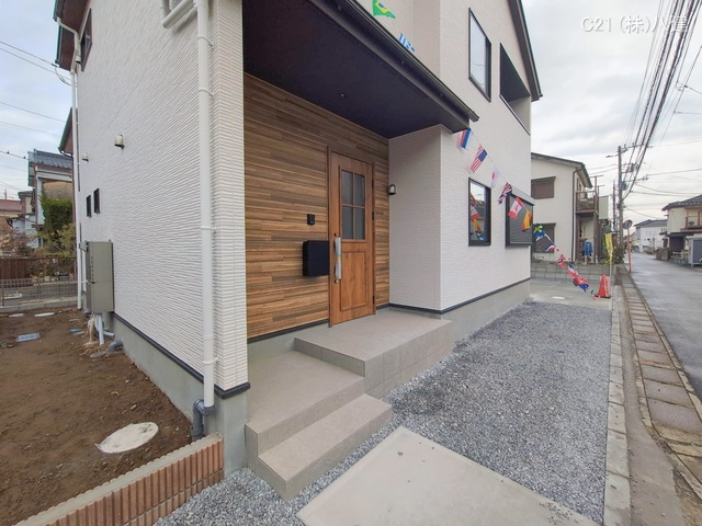 千葉県松戸市西馬橋３丁目の新築戸建て完成写真 2026年1月6日撮影