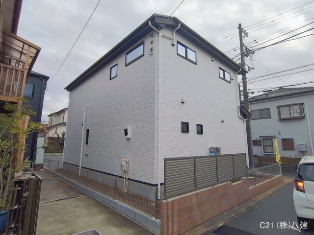 千葉県松戸市西馬橋３丁目の新築戸建て完成写真 2026年1月6日撮影