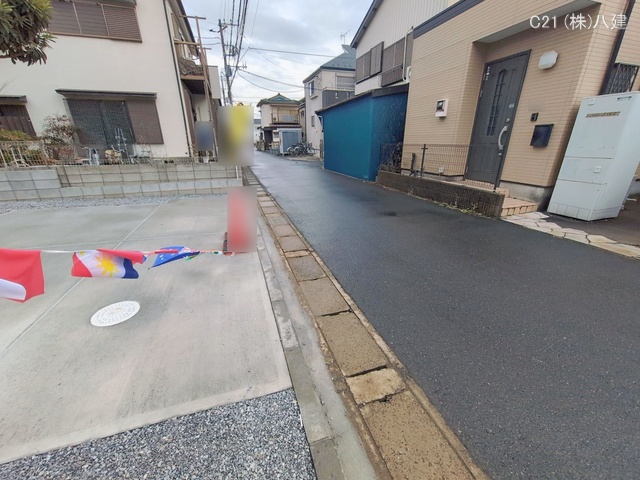 千葉県松戸市西馬橋３丁目の新築戸建て完成写真 2026年1月6日撮影