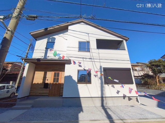 千葉県松戸市西馬橋３丁目の新築戸建て完成写真 2026年1月8日撮影