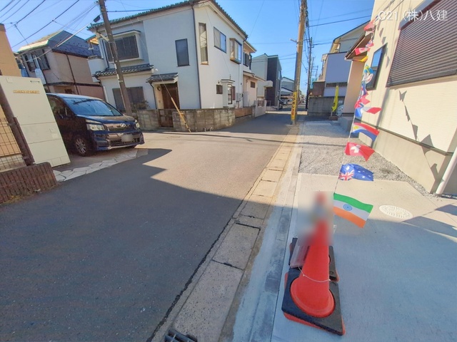 千葉県松戸市西馬橋３丁目の新築戸建て完成写真 2026年1月8日撮影