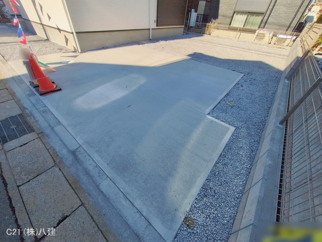 千葉県松戸市西馬橋３丁目の新築戸建て完成写真 2026年1月8日撮影