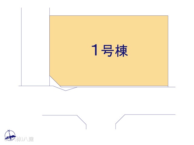 千葉県松戸市西馬橋３丁目の新築戸建て全体区画図 ※図面と異なる場合は現況を優先