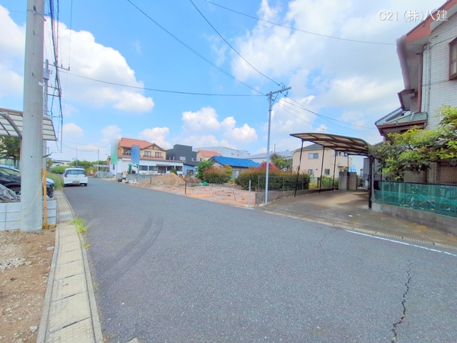 千葉県柏市柏の葉５丁目の新築戸建て更地・土地写真 2025年8月24日撮影