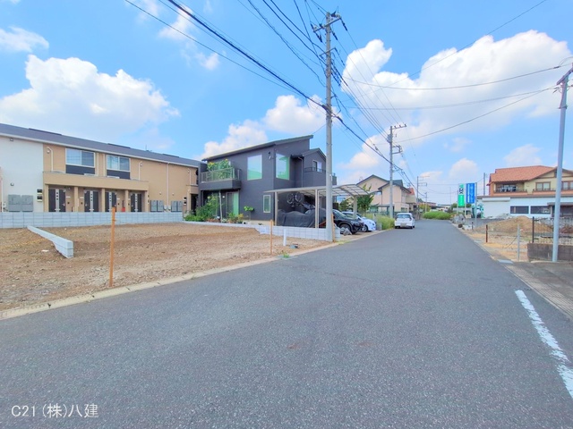 千葉県柏市柏の葉５丁目の新築戸建て更地・土地写真 2025年8月24日撮影