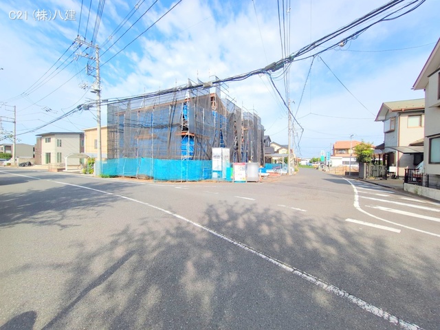 千葉県柏市柏の葉５丁目の新築戸建て上棟写真 2025年10月2日撮影