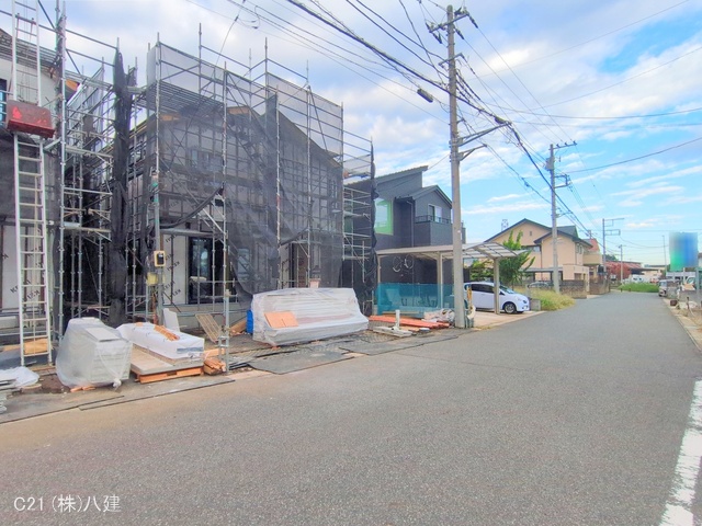 千葉県柏市柏の葉５丁目の新築戸建てシート写真 2025年10月23日撮影