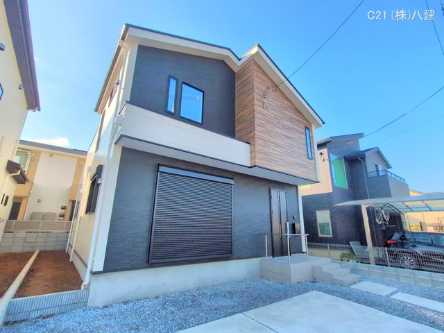 千葉県柏市柏の葉５丁目の新築戸建て完成写真 2025年12月16日撮影