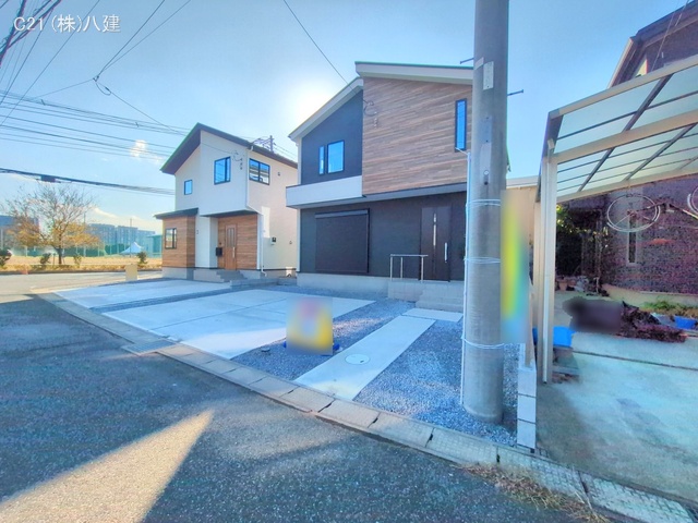 千葉県柏市柏の葉５丁目の新築戸建て完成写真 2025年12月16日撮影