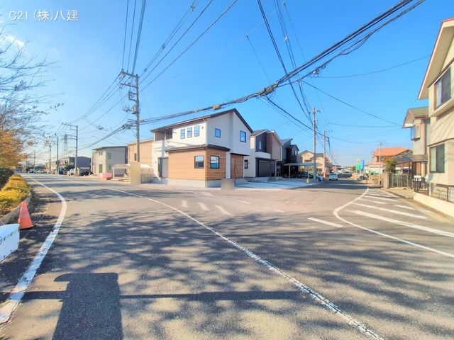 千葉県柏市柏の葉５丁目の新築戸建て完成写真 2025年12月16日撮影