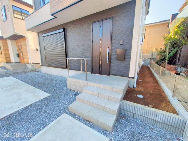 千葉県柏市柏の葉５丁目の新築戸建て完成写真 2025年12月16日撮影