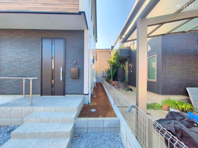 千葉県柏市柏の葉５丁目の新築戸建て完成写真 2025年12月16日撮影