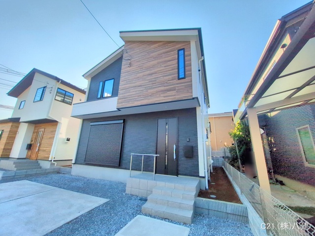 千葉県柏市柏の葉５丁目の新築戸建て完成写真 2025年12月16日撮影