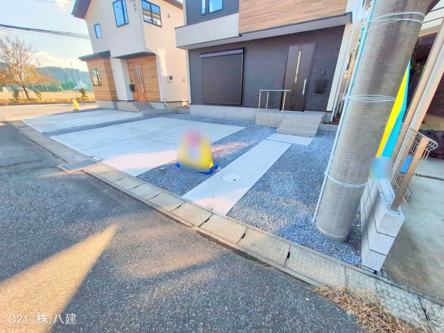 千葉県柏市柏の葉５丁目の新築戸建て完成写真 2025年12月16日撮影