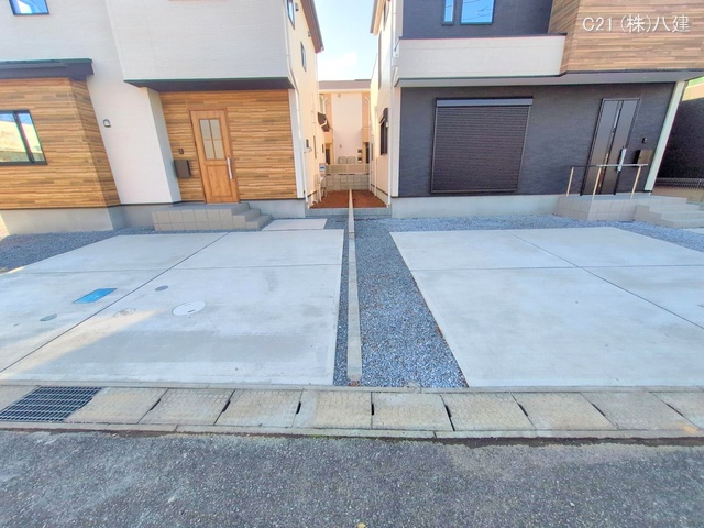 千葉県柏市柏の葉５丁目の新築戸建て完成写真 2025年12月16日撮影